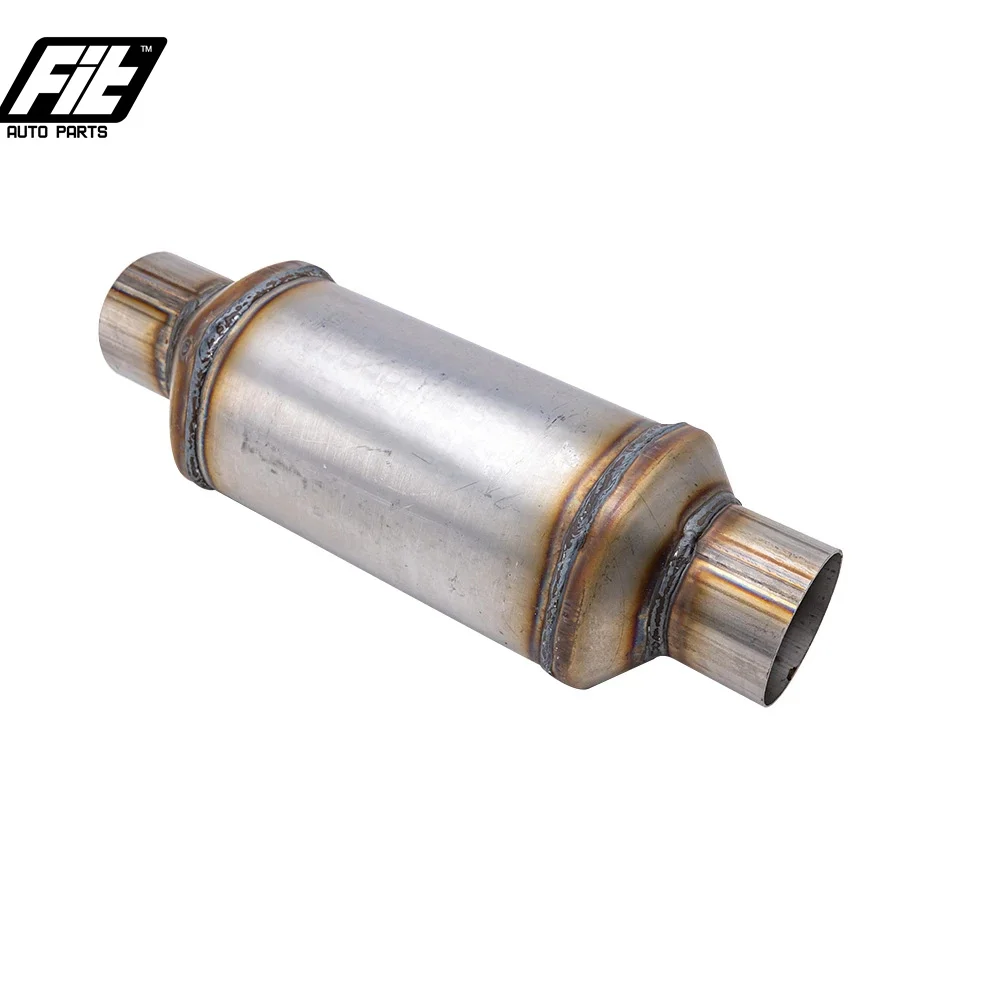 Silenciador escape acero inoxidable 3" con resonador automático - imagen 5