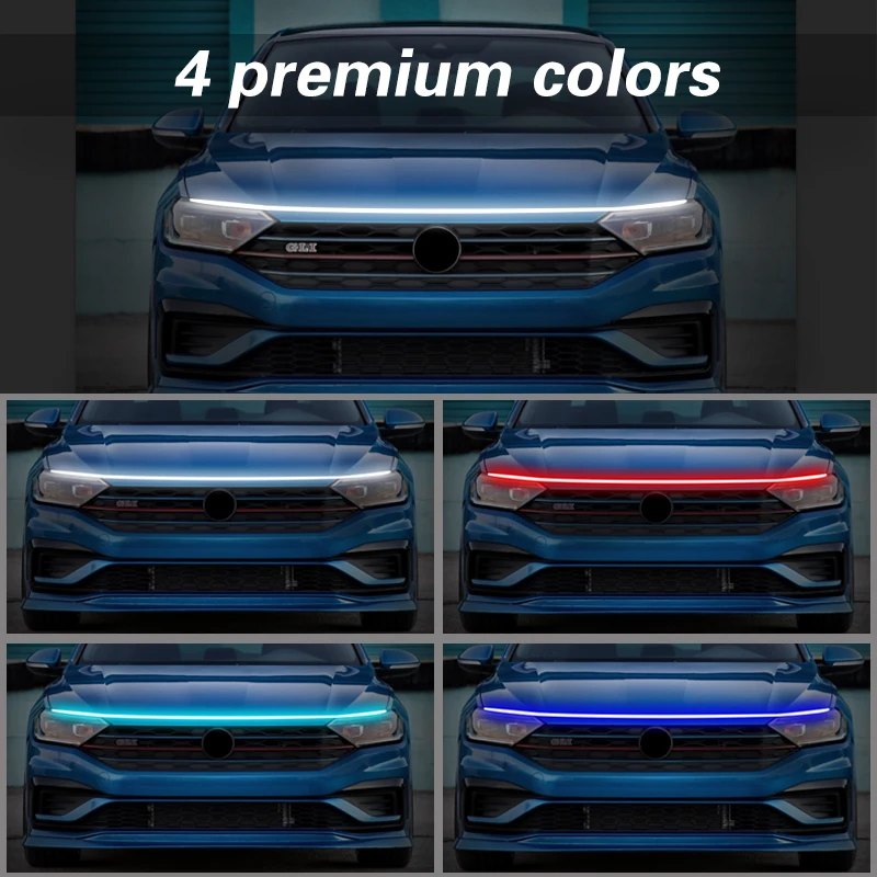 Luz de circulación diurna para coche Cadillac ATS, lámpara de luz antiniebla LED, lámparas de atmósfera decorativas DRL, 1 unidad, 2013-2019 - imagen 3