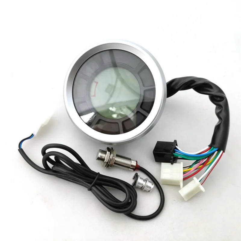 Cuadro de instrumentos LCD universal para moto con velocímetro y tacómetro - imagen 3