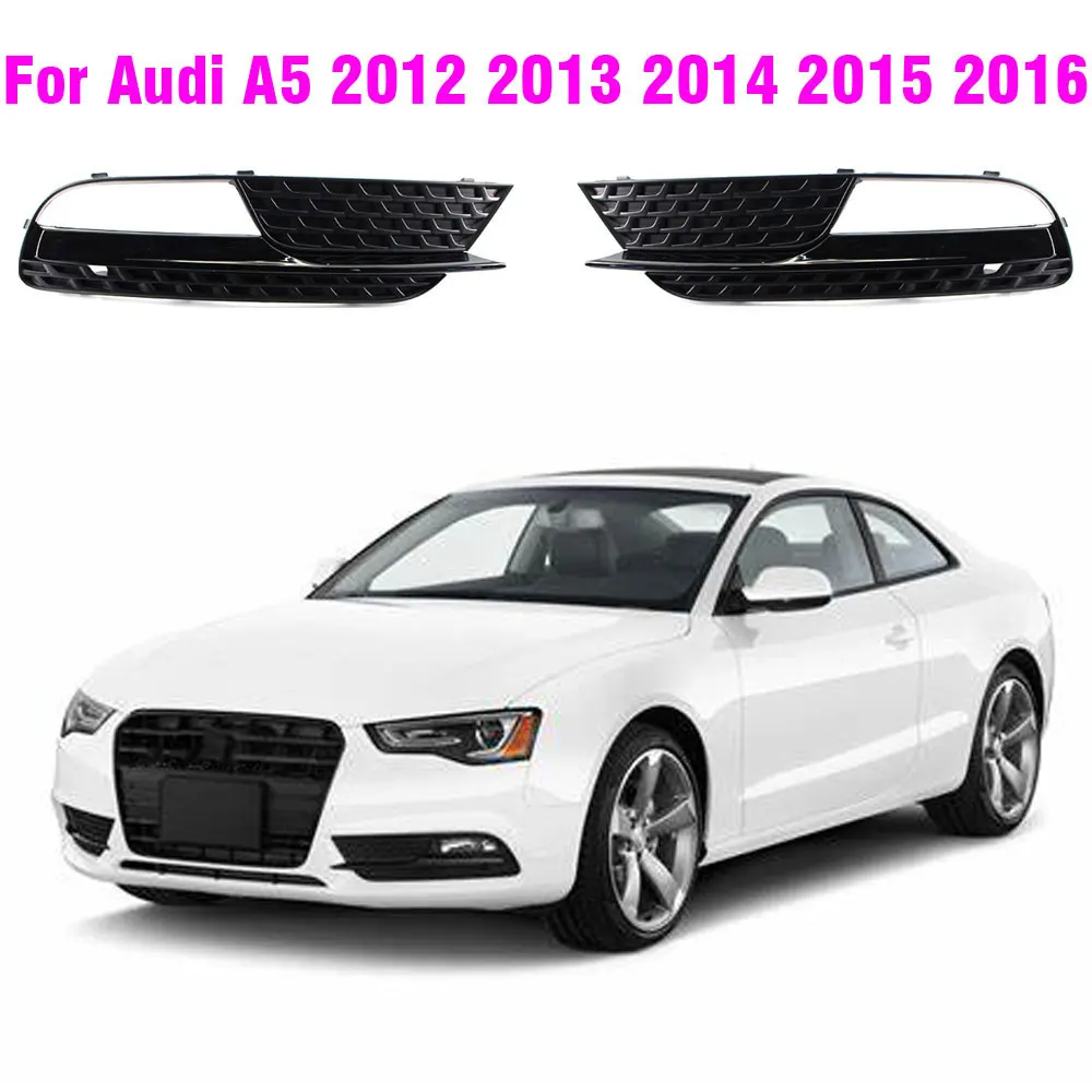 8T0807681H 8T0807682H cubierta de luz antiniebla delantera para Audi A5 2012 2013 2014 2015 2016 estilo de coche