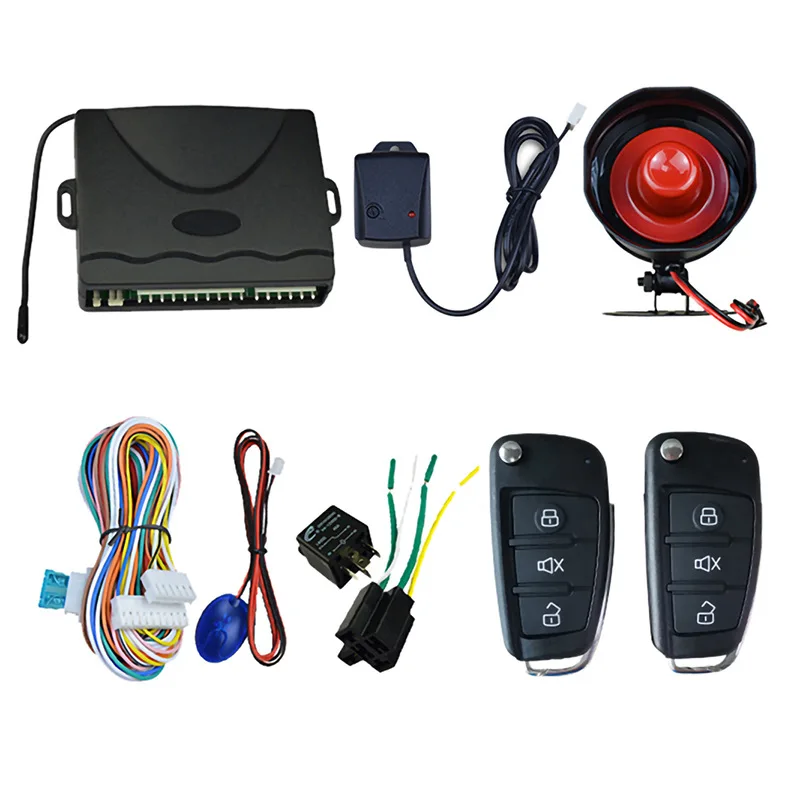 Alarma coche con control remoto sin llave y cierre centralizado – universal 4 puertas - imagen 3