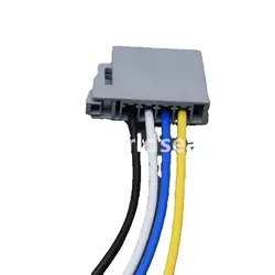 Conector 4 pines 2.8 gris 7283-2105-40 sin sellar para coche