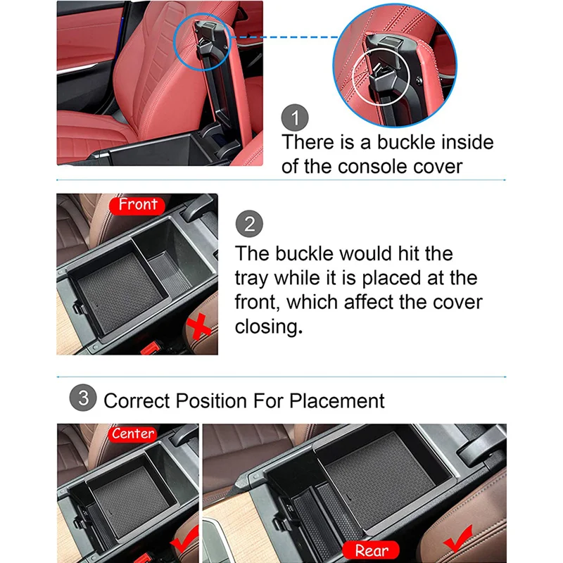 Bandeja organizadora reposabrazos BMW Serie 3 G20 G21 - imagen 4