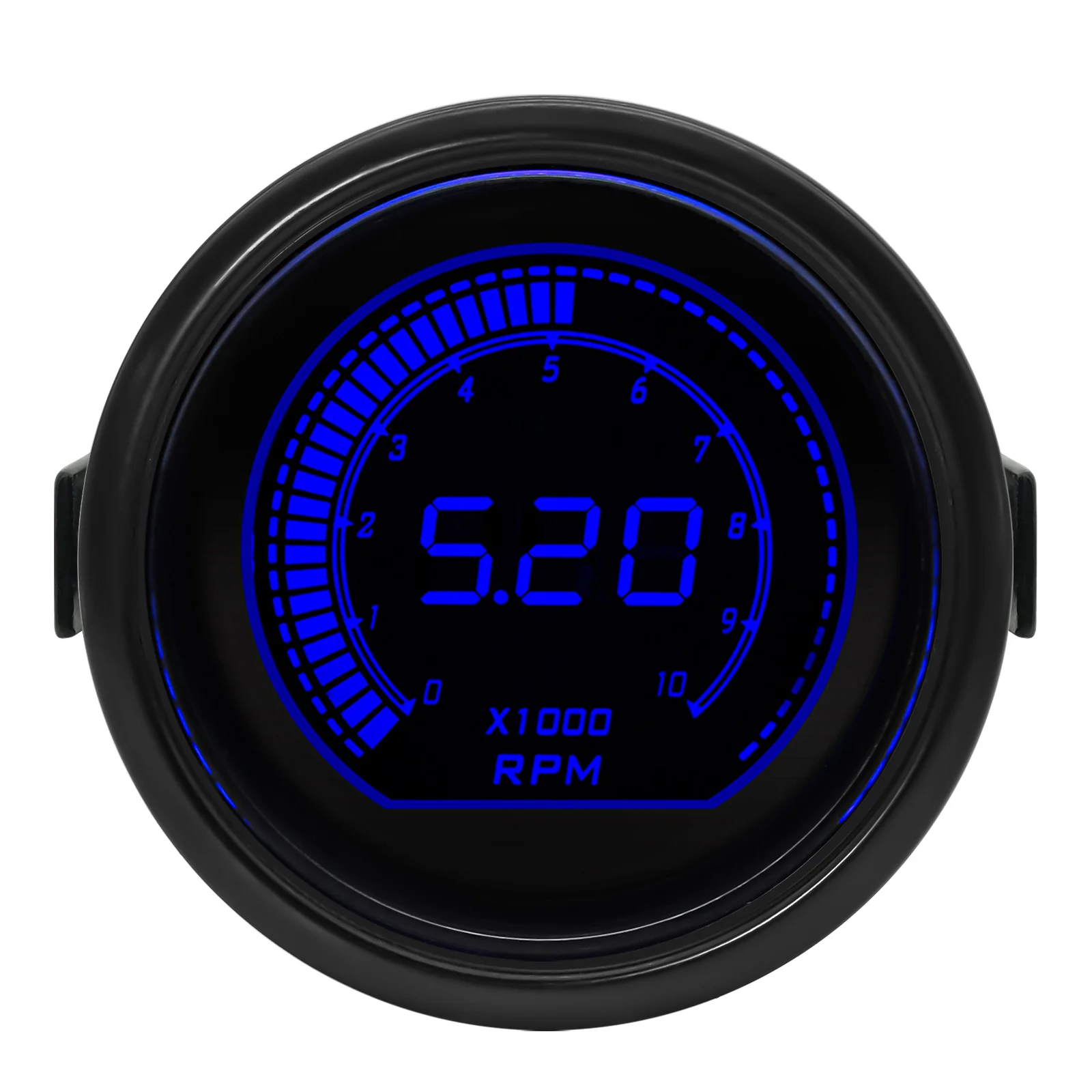 Tacómetro turbo boost con medidores temperatura, aceite y voltímetro - imagen 3