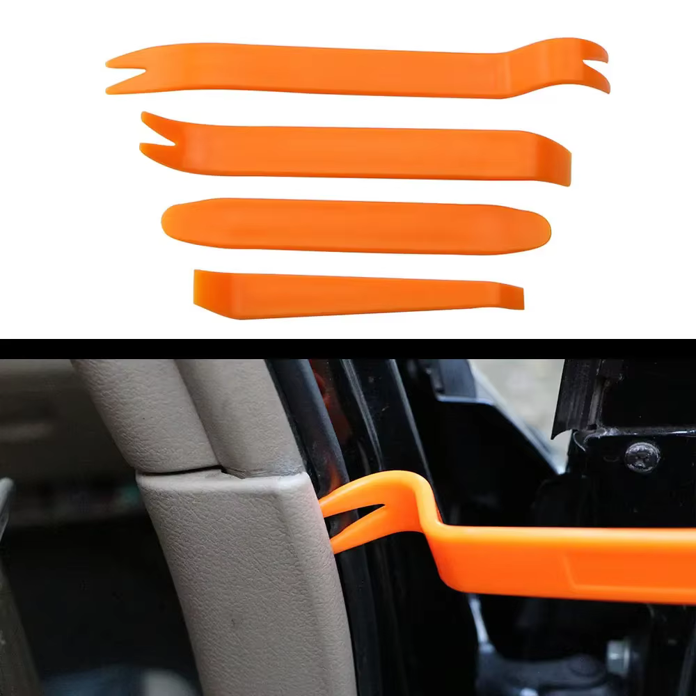 Accesorio de extracción para acabados interiores del automóvil
