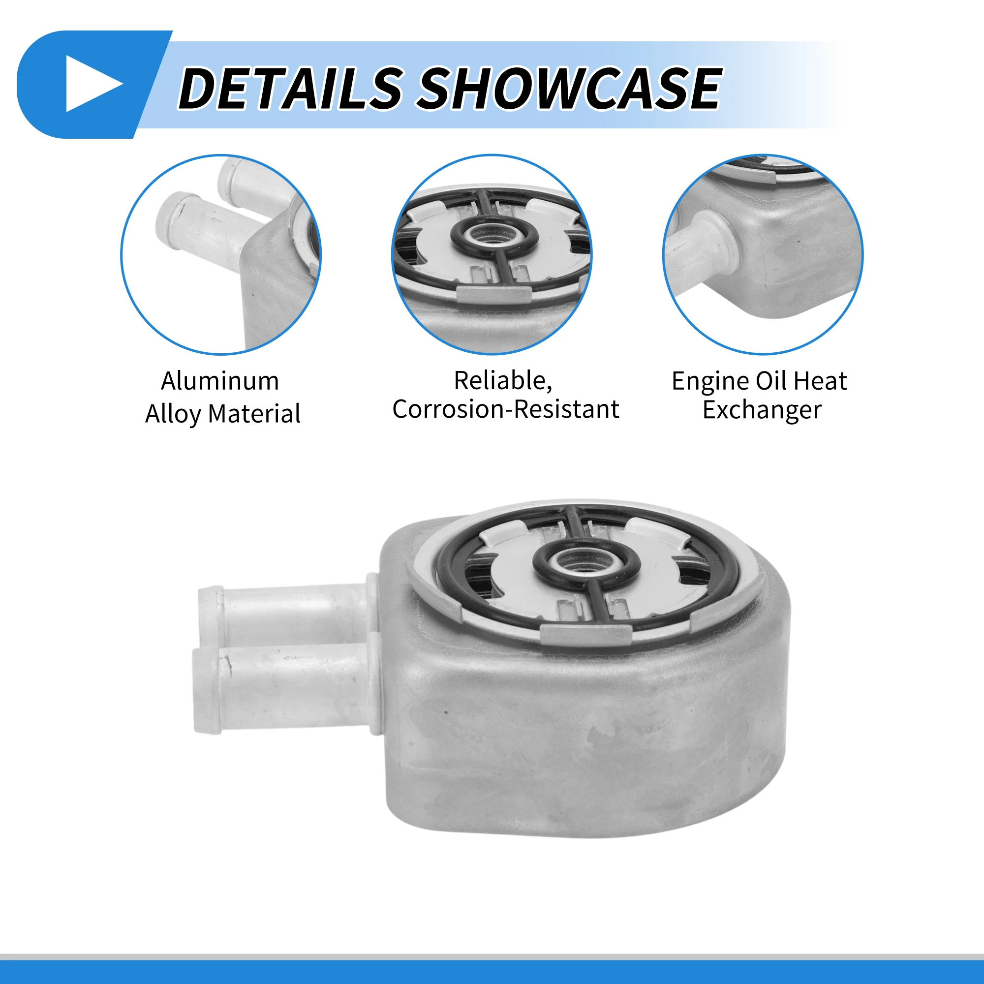 UXCELL BB3Z6A642A Enfriador de aceite para Ford Escape 2013-2023 - imagen 5