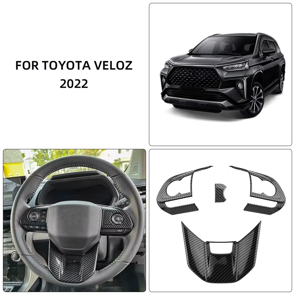 Embellecedor botón volante Toyota Avanza Veloz 2022-2024 - imagen 2