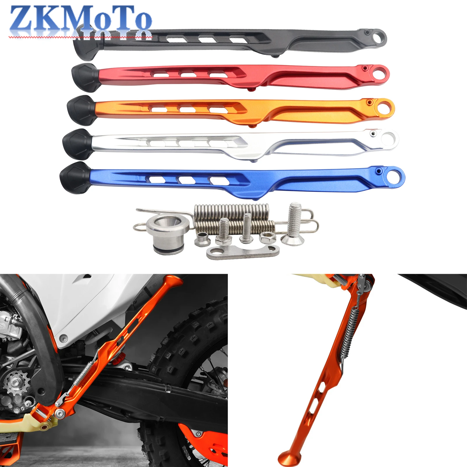 Resorte de soporte lateral CNC para KTM Husqvarna GasGas