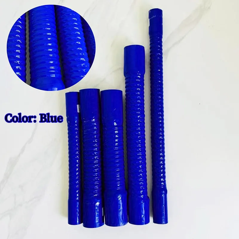 Manguera silicona azul con acero para intercooler y radiador alta presión - imagen 4