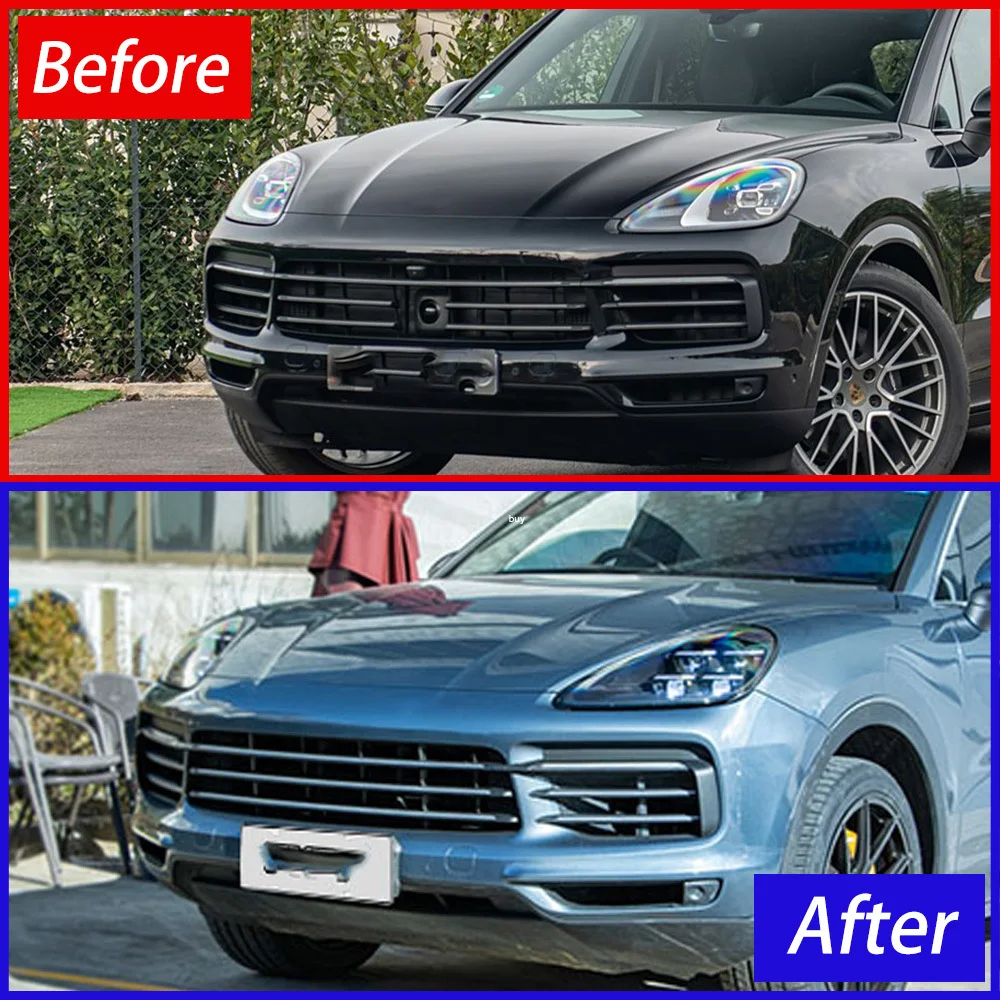 Faros delanteros LED con lente proyector Porsche Cayenne - imagen 3