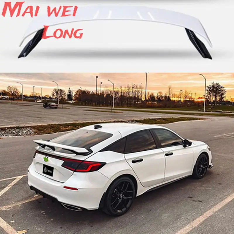 Alerón de maletero ABS estilo Type R para Honda Civic 2022-2023