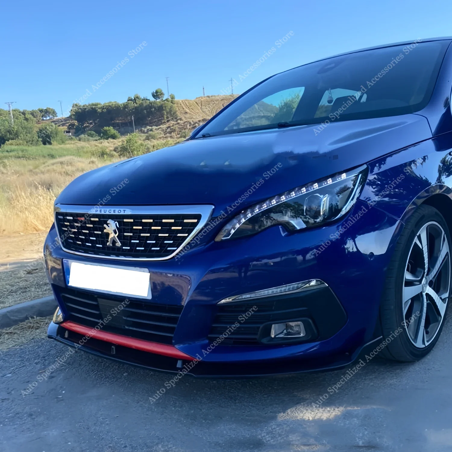 Peugeot 308 II Splitter frontal - kit aerodinamico tuning