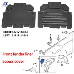 51717143850 51717143849 Arco de rueda delantero BMW E82 E88 E90 E91