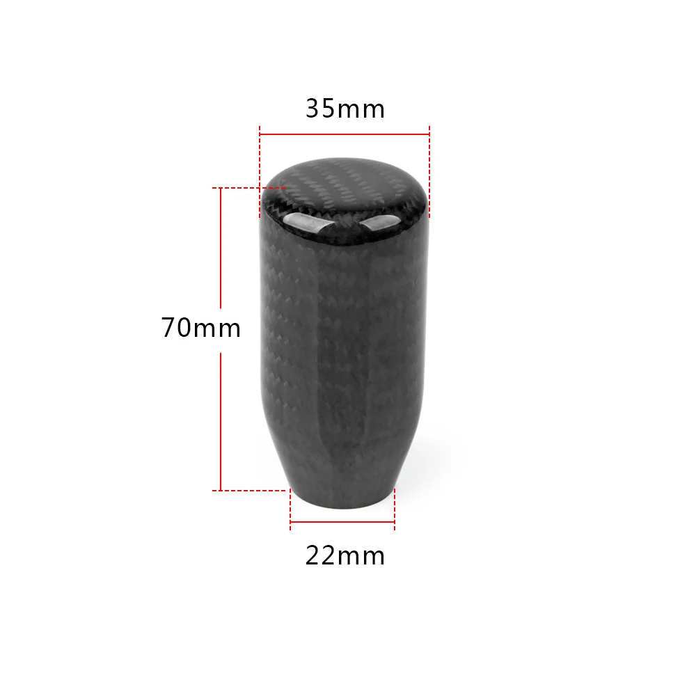 Cabezal de cambio manual de fibra de carbono con patrón forjado - imagen 4