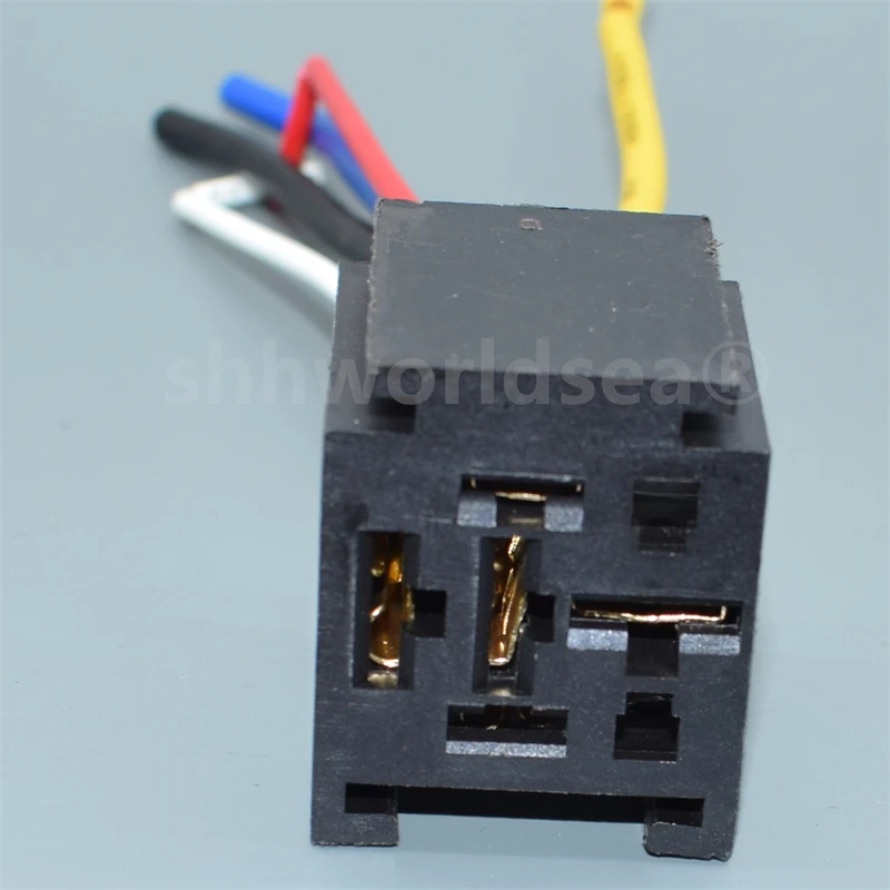 Soporte relé universal 80A 12V/24V 5 pines - recambio coche - imagen 3