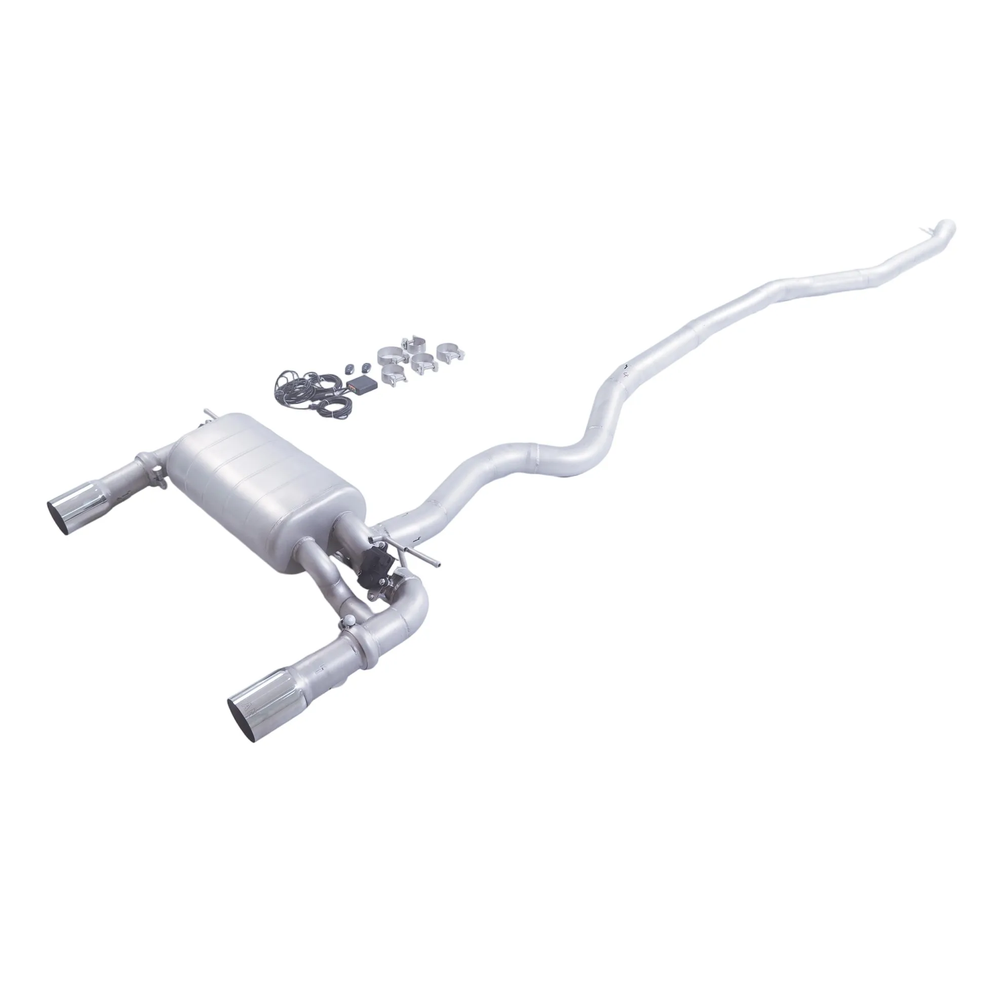 GFC Catback para BMW 340i F30 3.0T B58 con valvula electrica - imagen 2