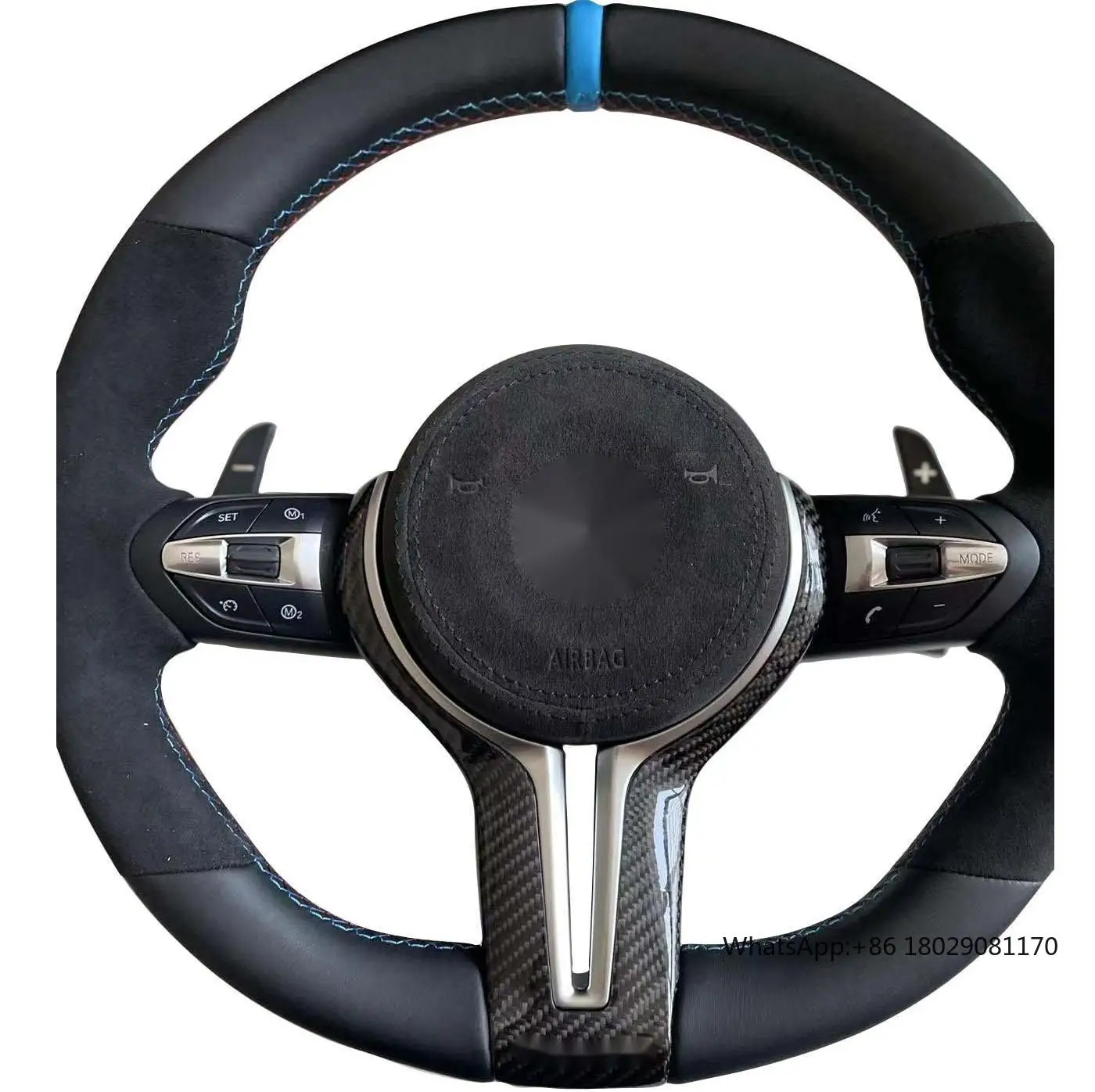 Volante tanga BMW M3/M6 compatible Serie 1 a 6 y SUV X1 X2 X5 X6