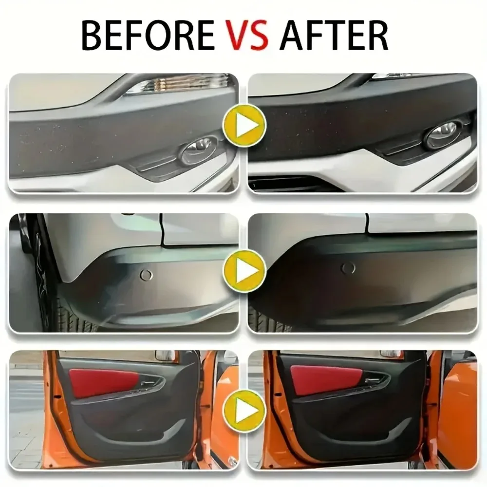 Cera renovadora de plásticos para coche, restaura y protege - imagen 5