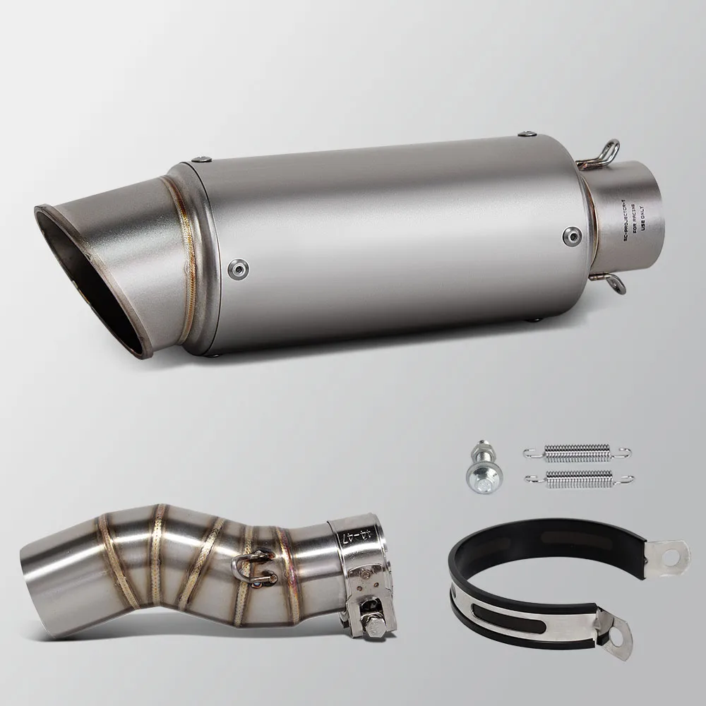 Escape slip-on silenciador adaptable para CFMOTO 450MT Adventure - imagen 4