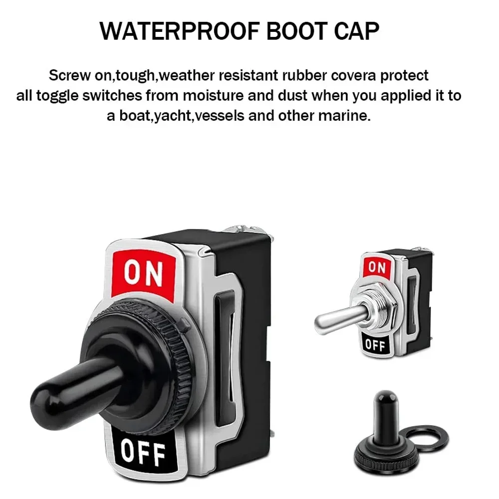 Interruptor basculante mini 2 posiciones palanca para camión coche barco