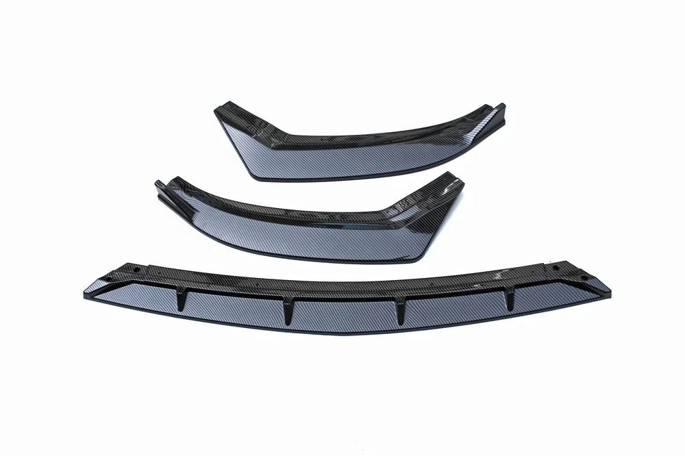 Labio de parachoques delantero negro brillo para Hyundai Mistra 2021 - imagen 3