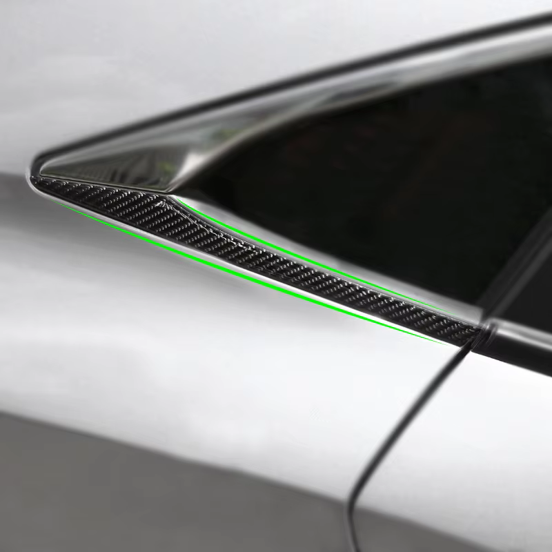 Moldura de carbono ventana trasera Honda Civic X 2016-2019
