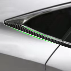 Moldura de carbono ventana trasera Honda Civic X 2016-2019