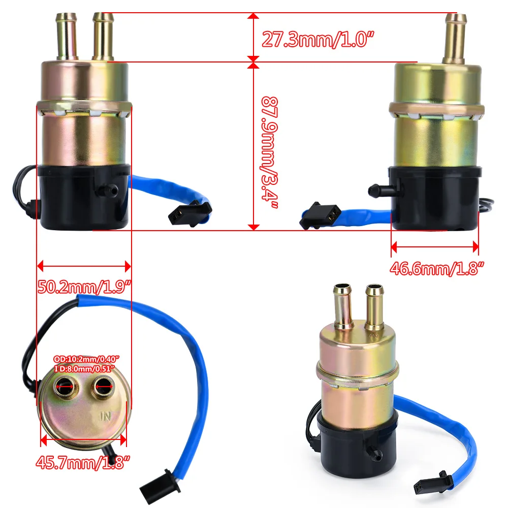 Bomba de combustible WLR DZB11 para Honda VT700C Shadow 750 - imagen 4