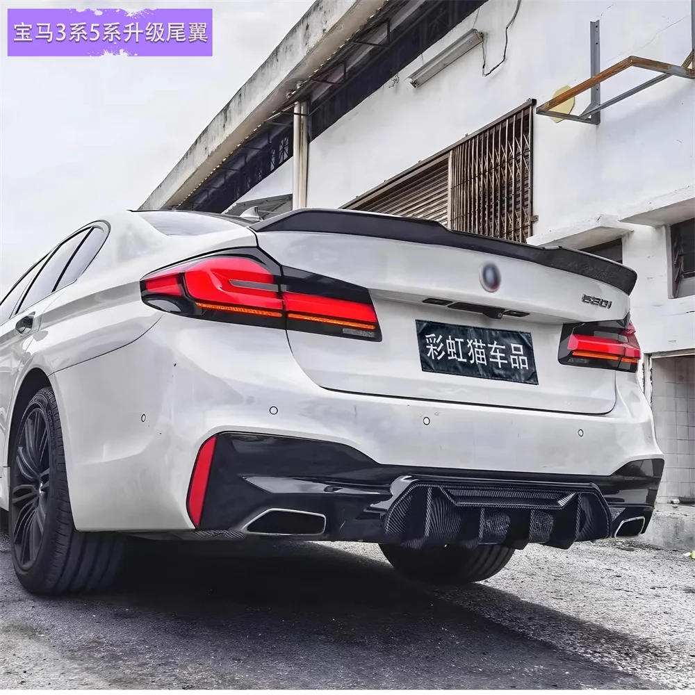 Alerón maletero BMW G30 Serie 5 2017-2023 acabado negro brillante - imagen 3