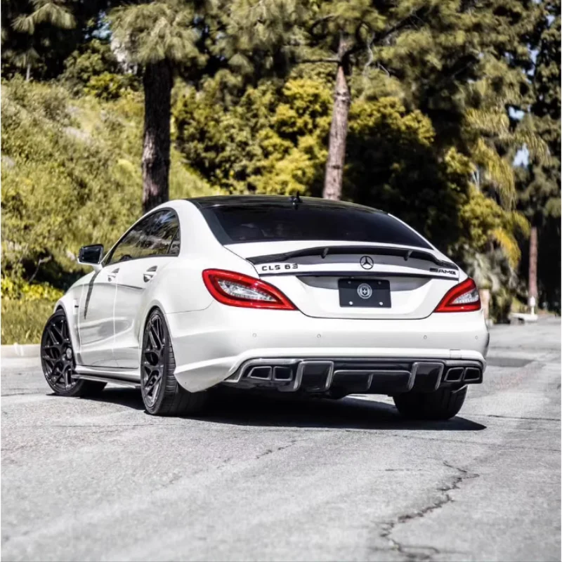 Difusor fibra carbono Mercedes CLS W218 CLS350 CLS63 AMG 2011-2016 - imagen 3