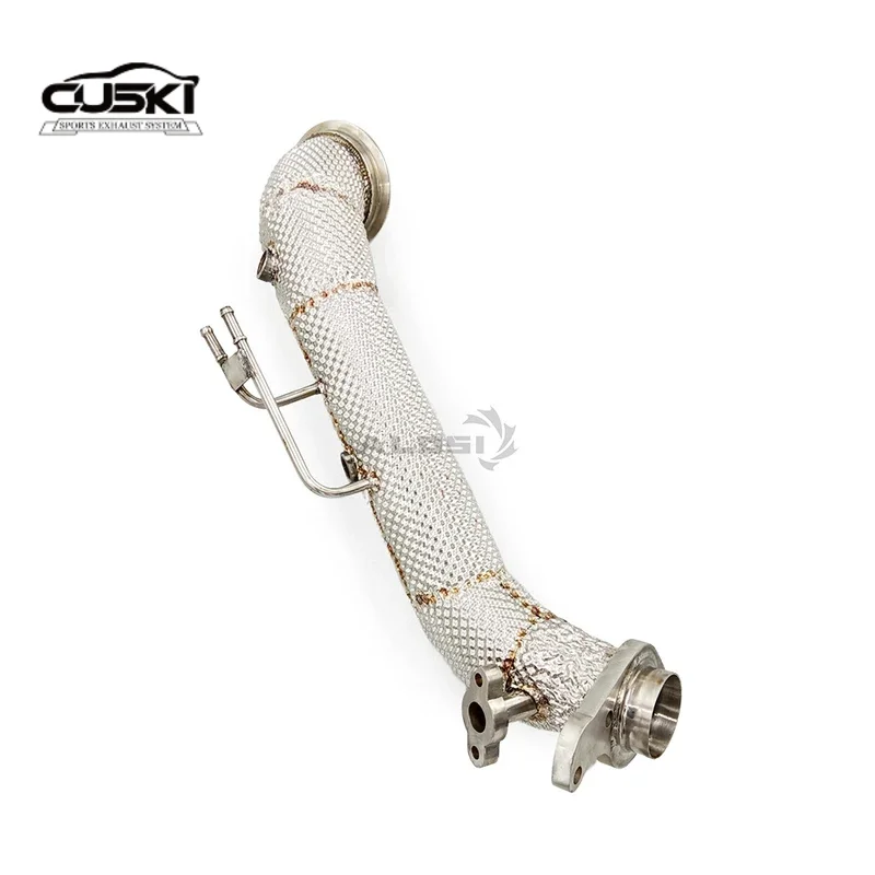 Tubo de escape aislado adecuado para Suzuki Swift 1,4 T 48V híbrido suave 2017-2023 accesorios de escape de acero inoxidable - imagen 4