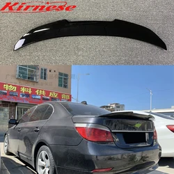Alerón trasero PSM negro brillo efecto carbono para BMW E60 M5
