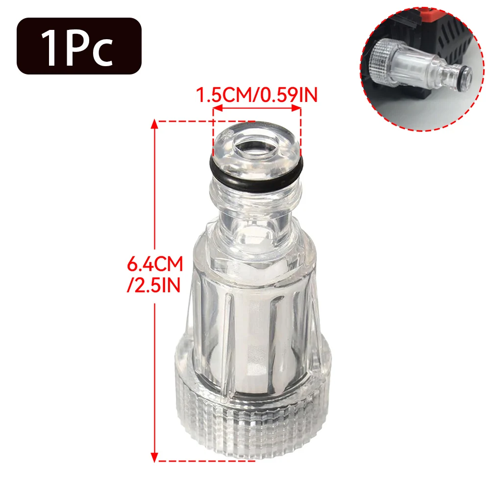 Filtro entrada agua conector pistola alta presión compatible Karcher K2-K7 - imagen 4