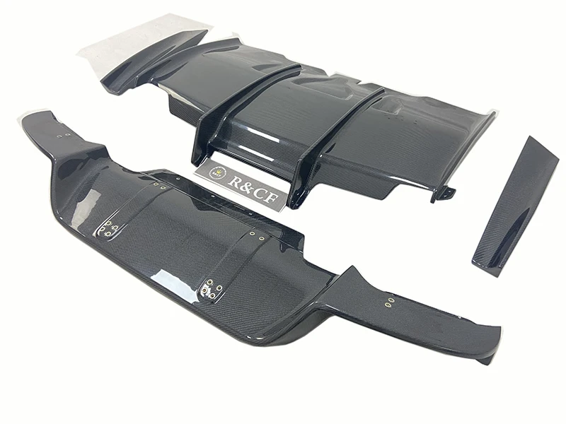 Difusor trasero BMW fibra de carbono M6 F06 F12 F13 2012-2016 - imagen 3