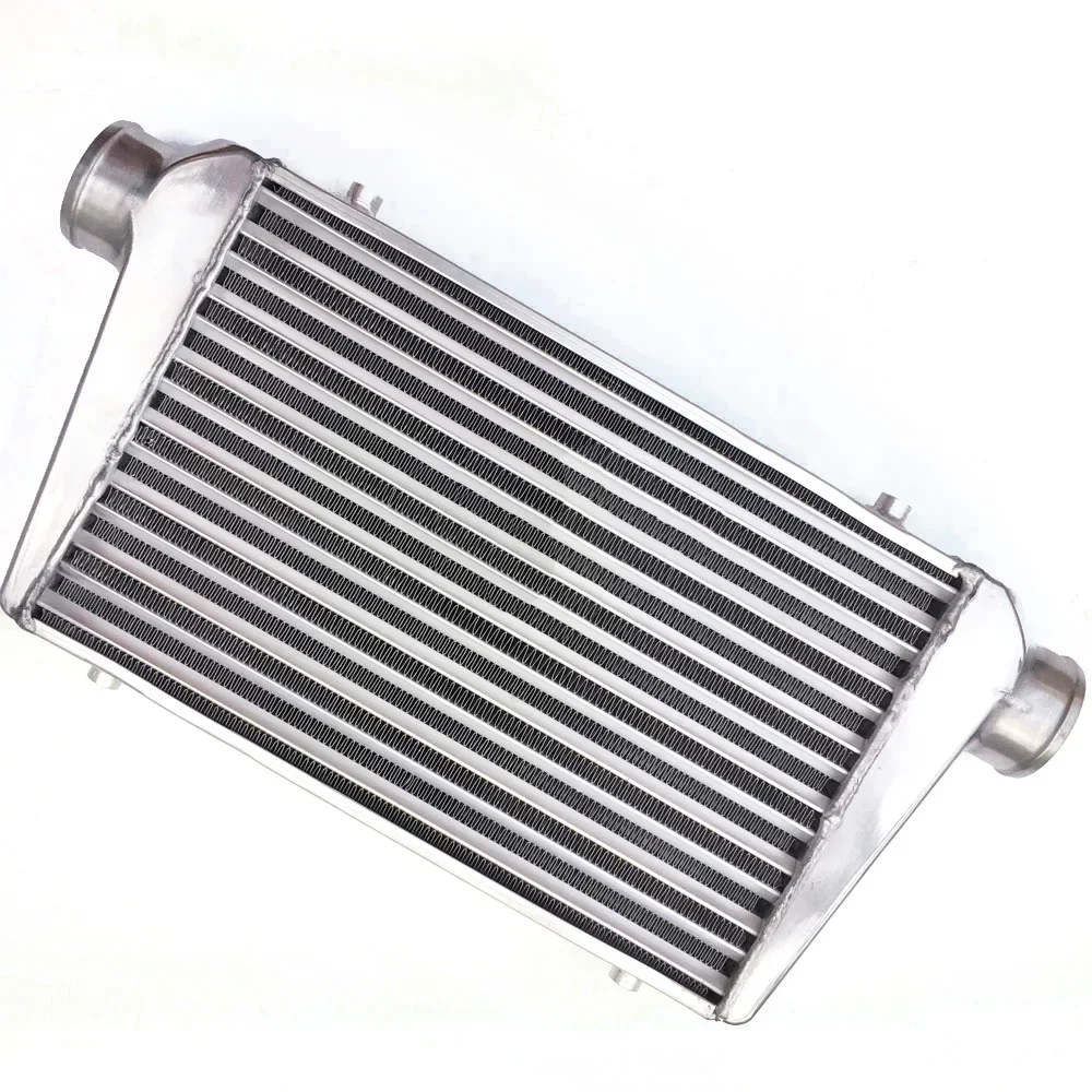 Intercooler turbo universal de aluminio para montaje frontal
