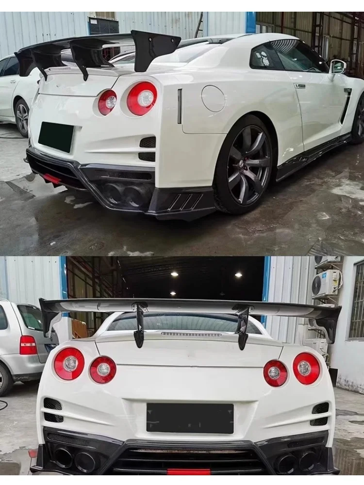 Ala trasera de fibra de carbono para Nissan GT-R