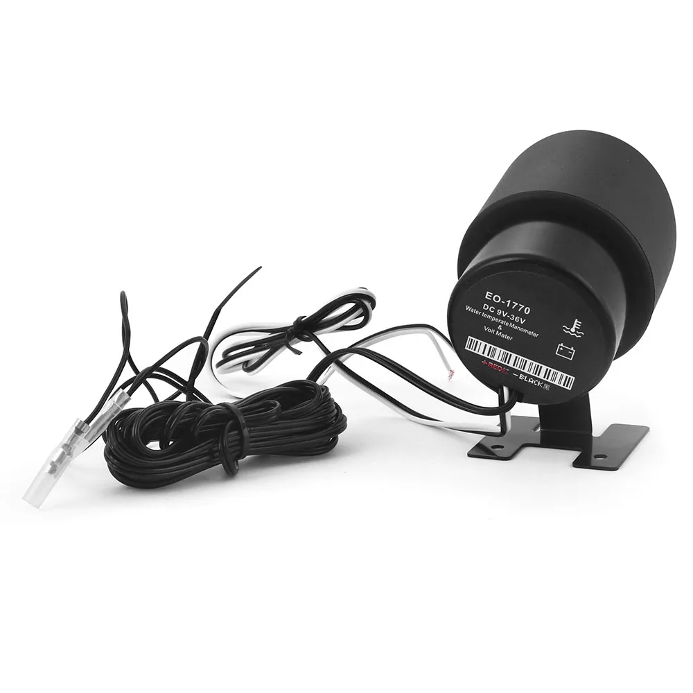 Medidor de temperatura del agua y voltímetro LCD 10-24 V - imagen 3