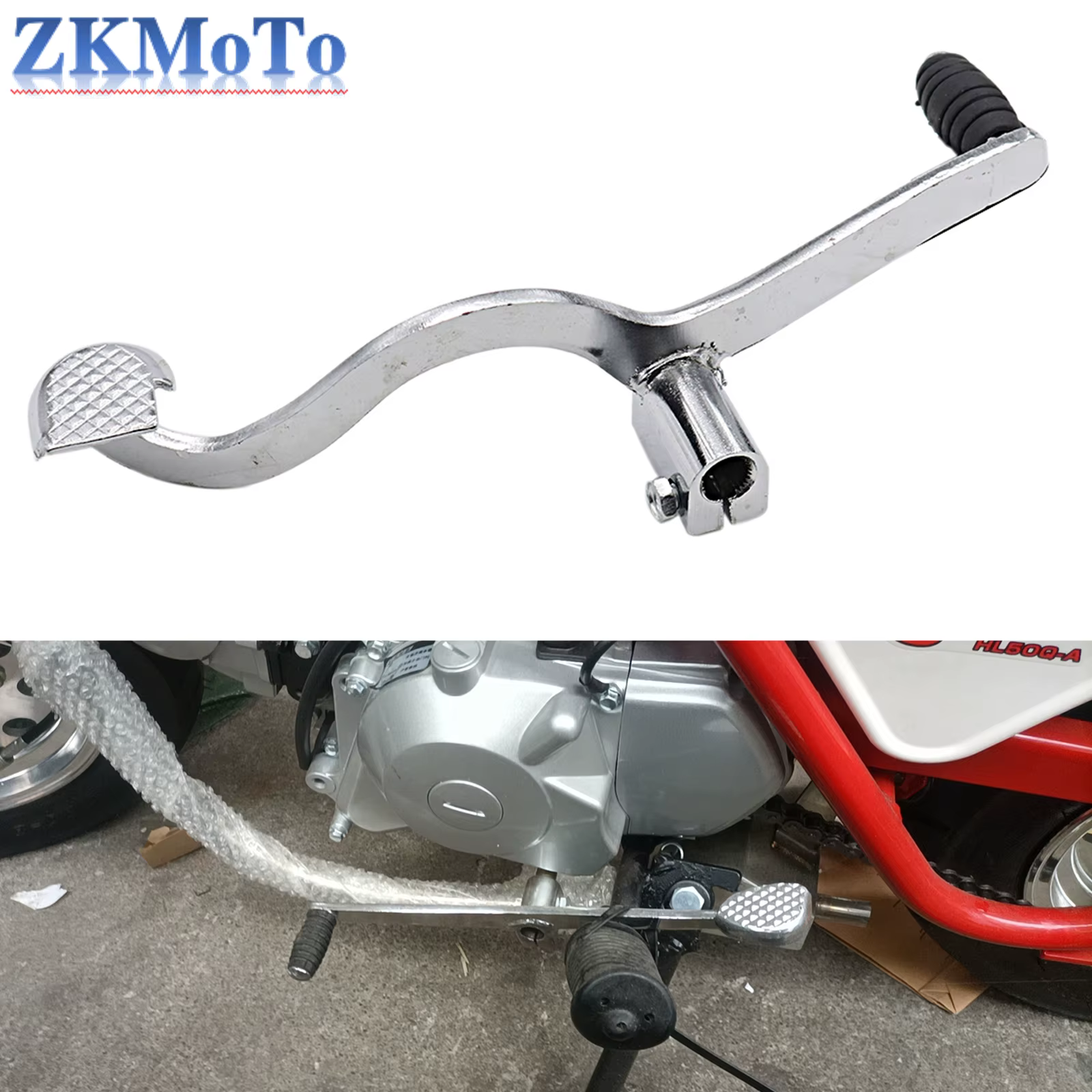 Palanca de cambios doble pedal para Honda Z50 Mini Trail