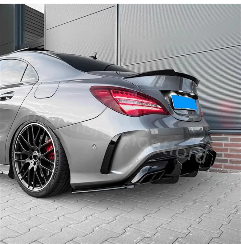 Alerón trasero de fibra de carbono para Mercedes CLA W117 C117 2013-2018 - imagen 2
