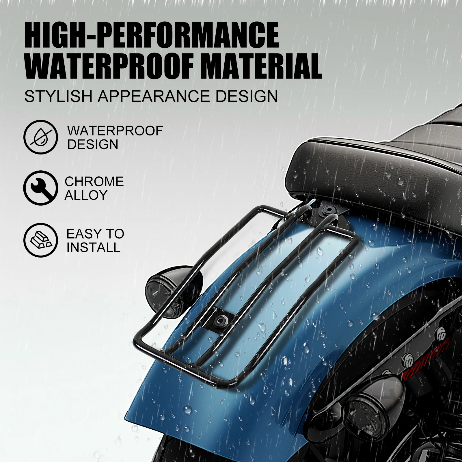 Portaequipajes trasero Harley Sportster XL 883 - imagen 2