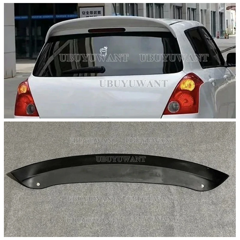Alerón trasero fibra de carbono estilo cuchara – Suzuki Swift Mk3 (2005-2010)