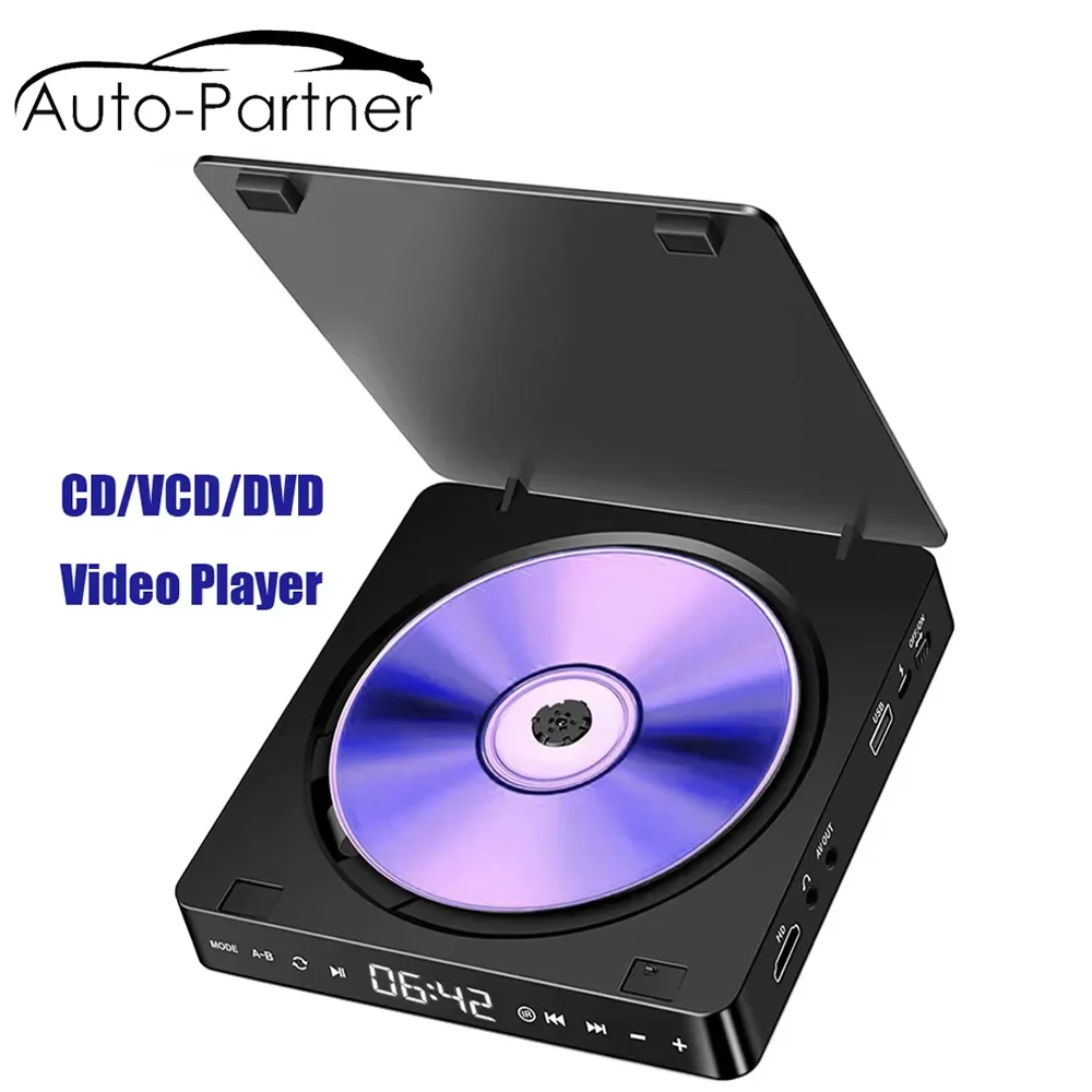 Reproductor DVD coche HD 1080P-portátil Auto-Partner KC-708