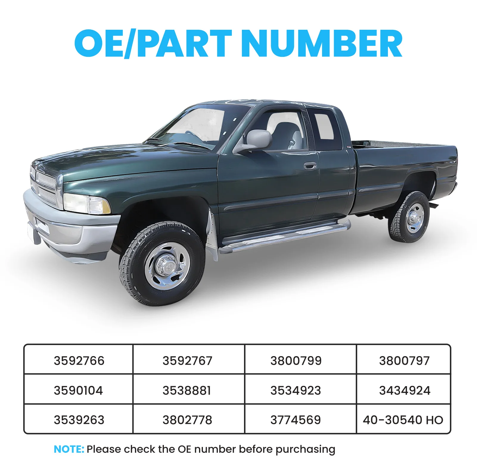 Turbocompresor Maxpeedingrods HX35 para Dodge Ram 3500 5.9L - imagen 5