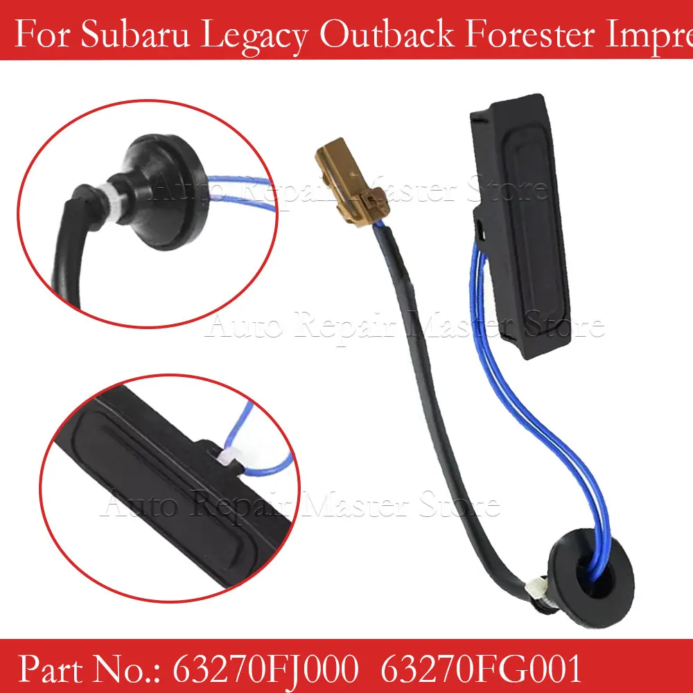 63270FJ000 Interruptor de maletero para Subaru Outback y Forester - imagen 2