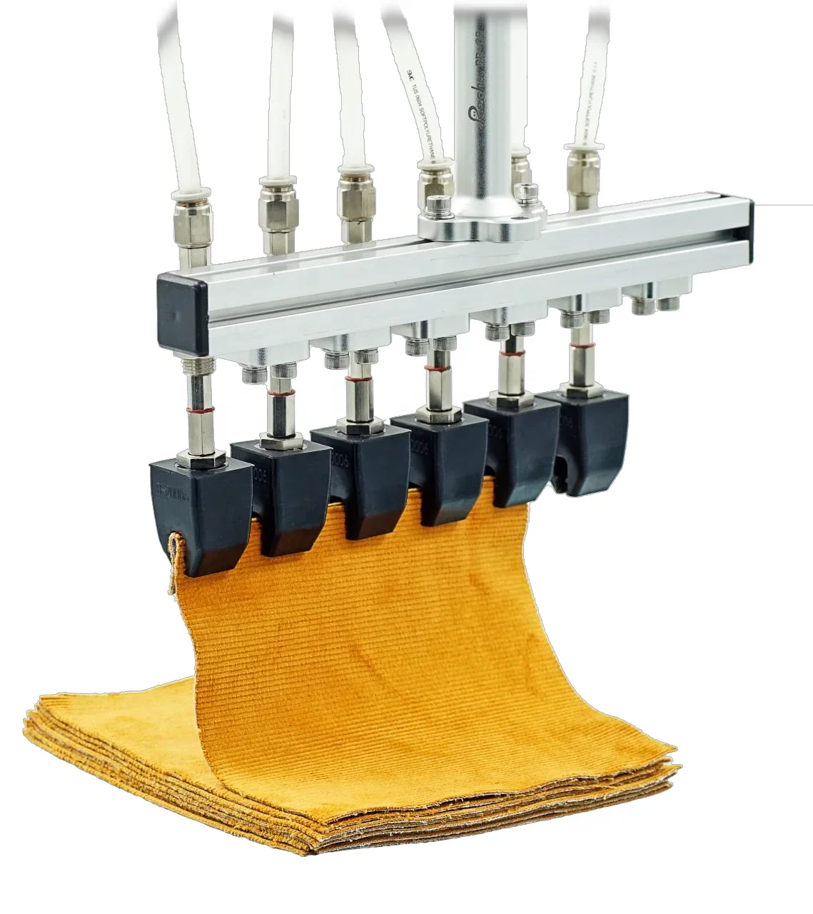 Dos dedos dedos suaves garra suave táctil garra de sujeción flexible garra de aire accesorio neumático clip suave ajustable - imagen 2