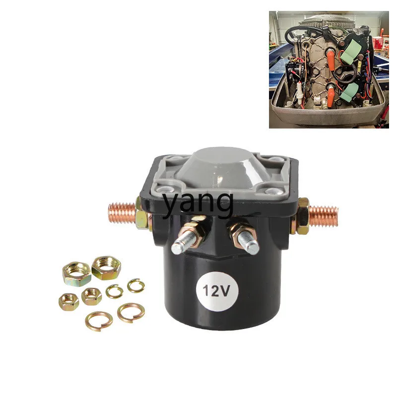 Relé electromagnético 12V detalle de conexiones