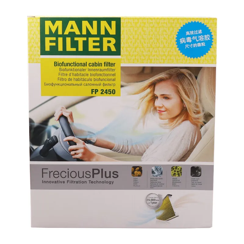 MANN 8K0819439A filtro de habitáculo – Audi A4/A5/Q5