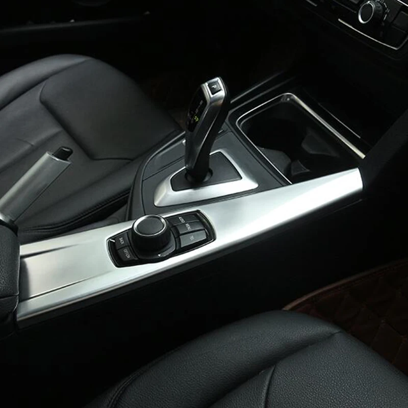 Panel multimedia fibra carbono BMW Serie 3 F30 F34 embellecedor interior - imagen 4