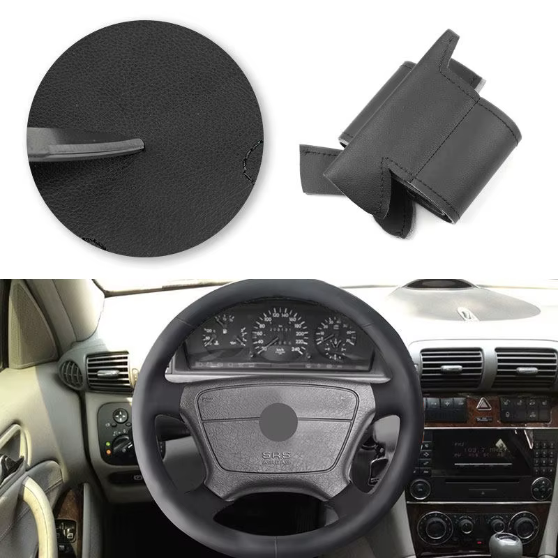 Funda de volante de microfibra Mercedes-Benz W202/W210/C140