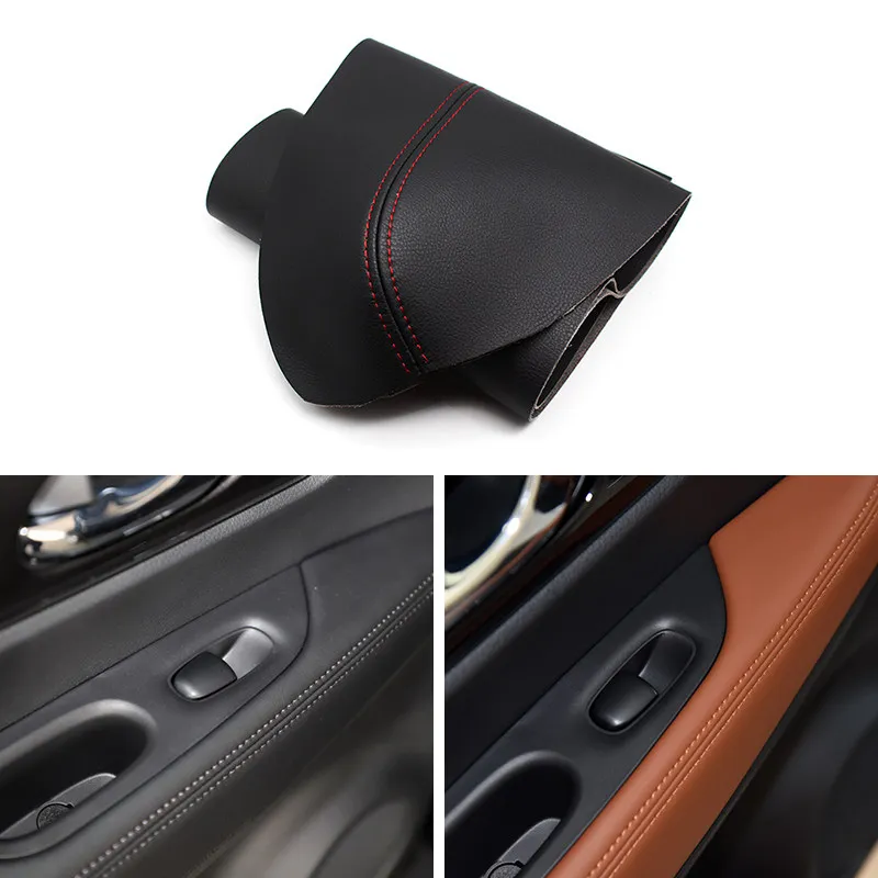 Panel reposabrazos Nissan X-Trail Rogue 2014-18 cuero microfibra - imagen 4